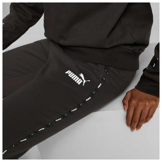 Puma Γυναικείο παντελόνι φόρμας Essential Tape Fleece Sweatpants Puma Γυναικείο παντελόνι φόρμας Essential Tape Fleece Sweatpants